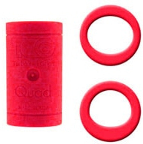 Turbo Quad Soft Mesh/Oval Lift Red Finger Inserts Each