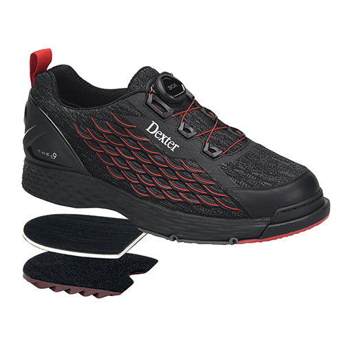 Dexter THE c9 Knit BOA Black/Red