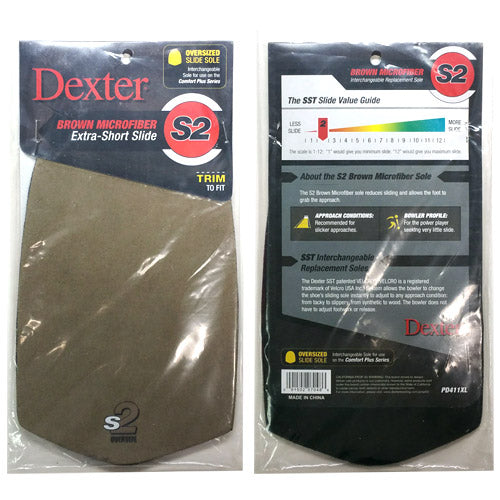 S2 Brown Microfiber Comfort Plus Slide Sole