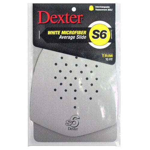 S6 White Microfiber SST Slide Sole