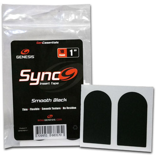 Sync Black 1" Insert Tape (10ct)