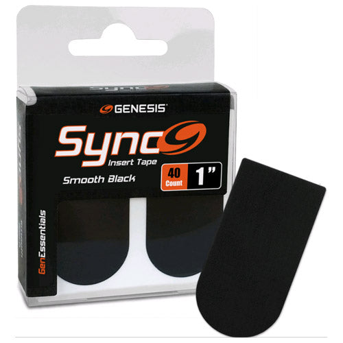 Sync Black 1" Insert Tape (40ct)