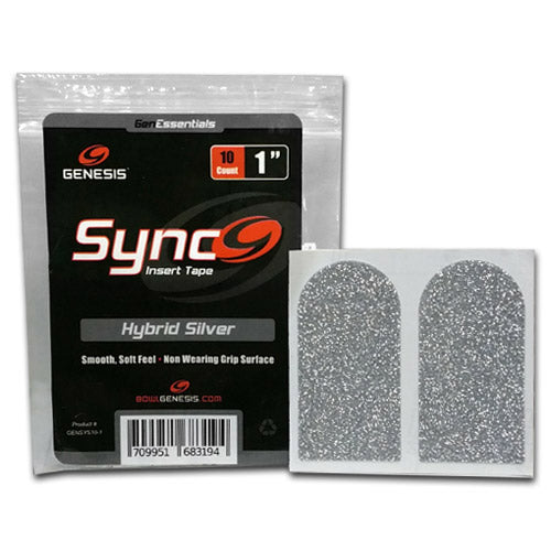 Sync Silver 1" Insert Tape (10ct)