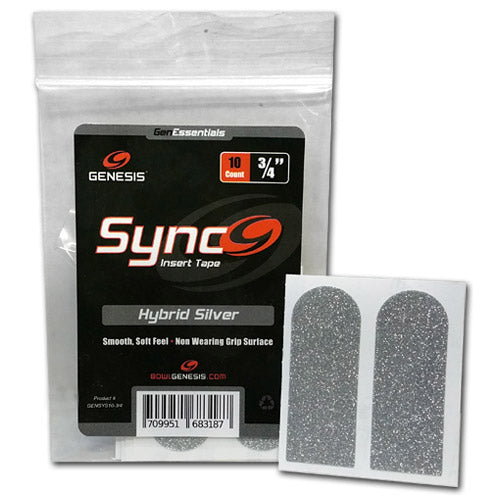 Sync Silver 3/4" Insert Tape (10ct)