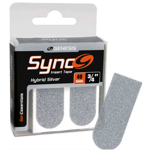 Sync Silver 3/4" Insert Tape (40ct)