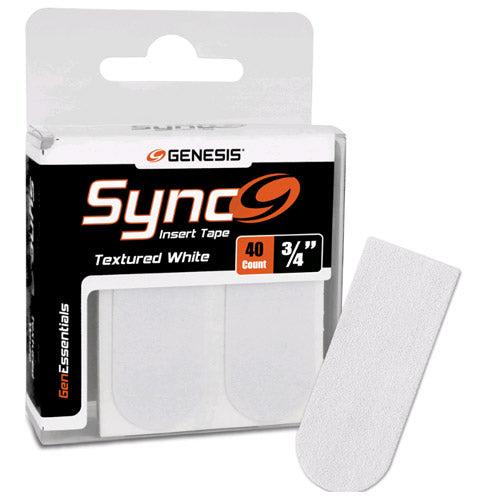 Sync White 3/4" Insert Tape (40ct)
