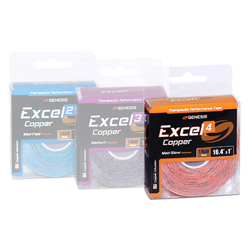 Excel Copper 4 Performance Tape Orange Roll