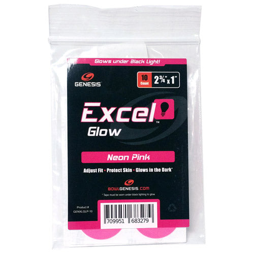 Excel Glow Neon Pink Black Light Performance Tape (10ct)