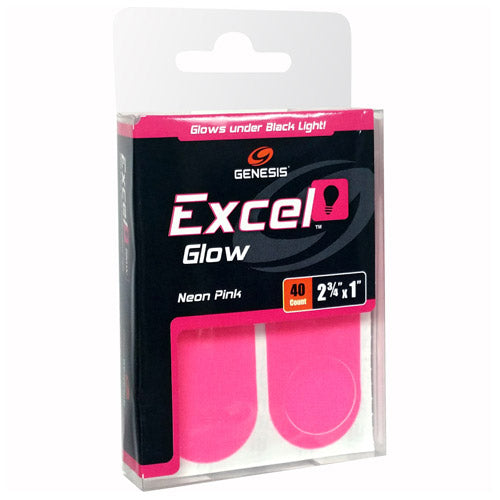 Excel Glow Neon Pink Black Light Performance Tape (40ct)