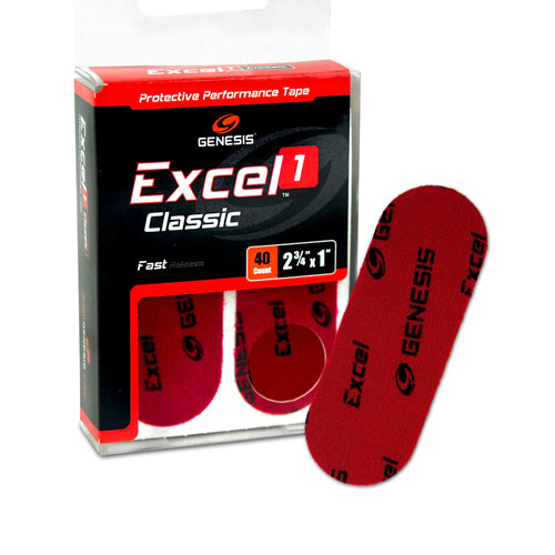 Excel 1 Classic Tape Red (40ct)