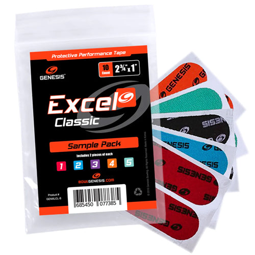 Excel Classic Tape Sample Pack (2 each style)