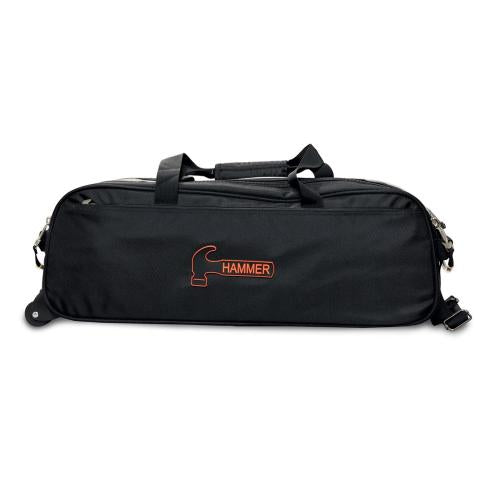 Premium Slim Triple Tote Black