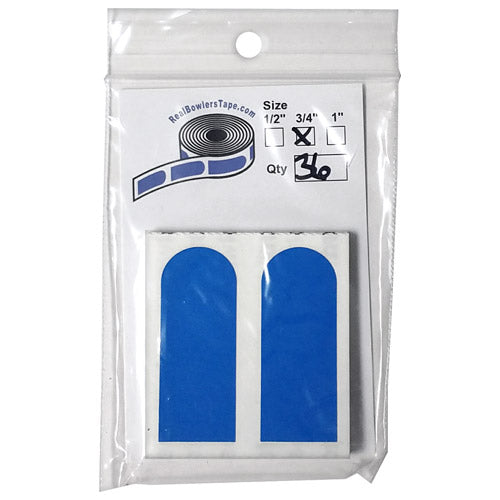 Real Bowlers Tape 3/4" Blue Pack/36