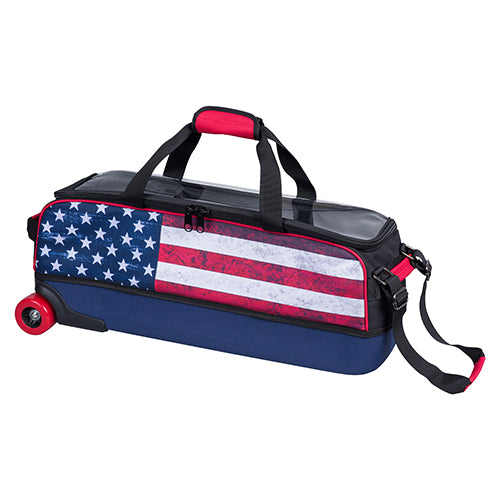 KR Strikeforce Dye Sub Slim Triple American Flag