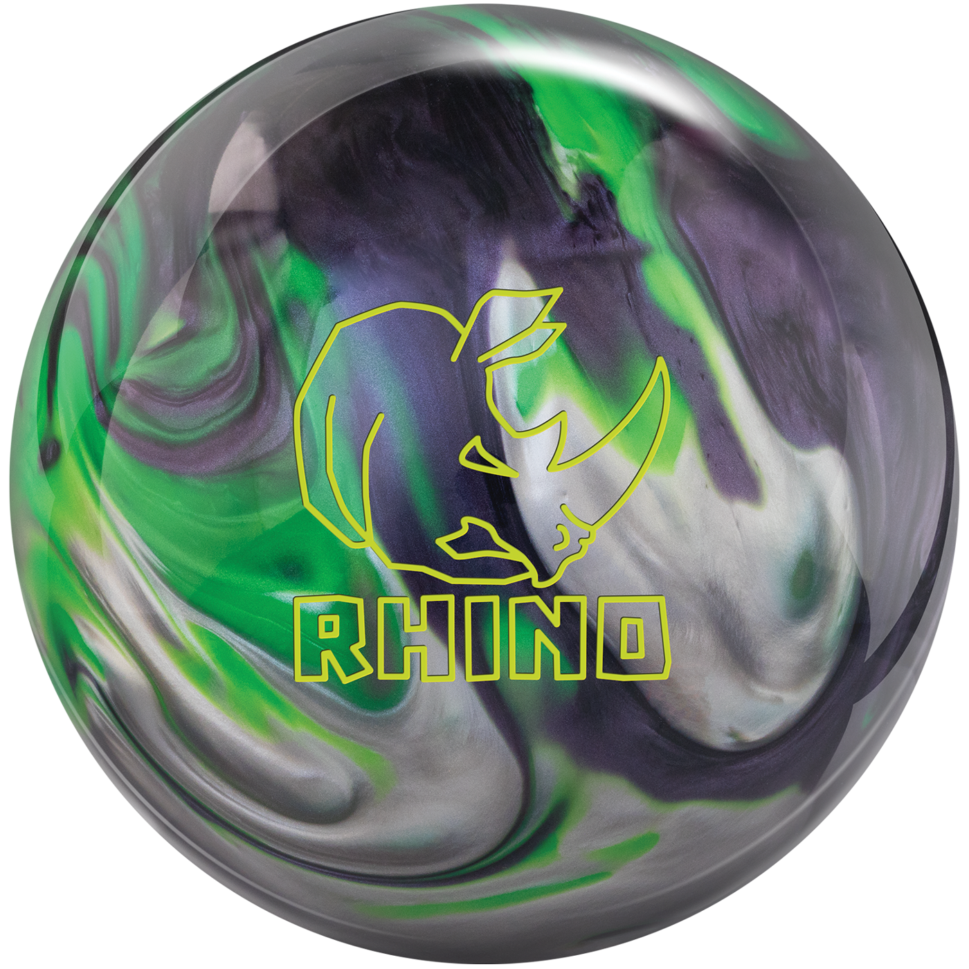 Brunswick Rhino - Carbon/Lime/Silver