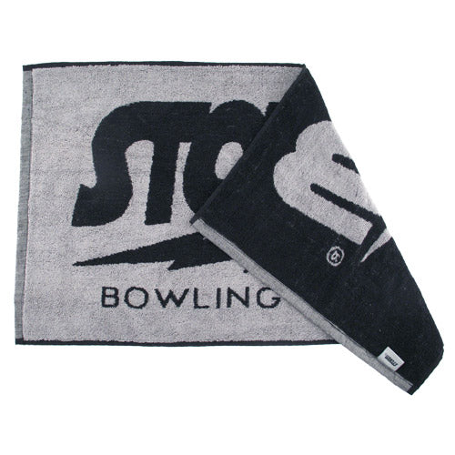 Storm Black/Grey Woven Towel