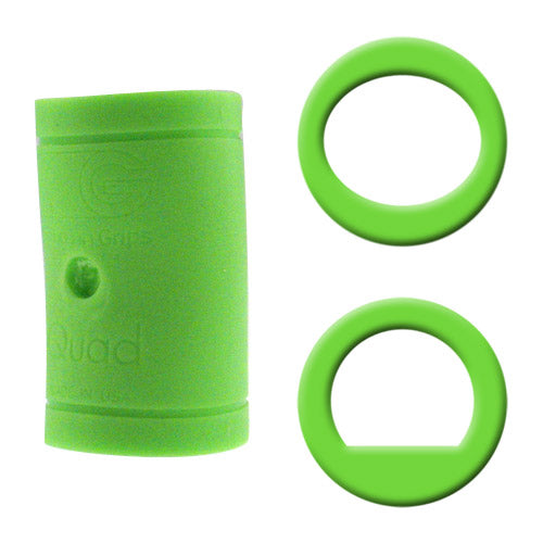Turbo Quad Classic (Power Lift/Oval Smooth) Green Finger Inserts Each