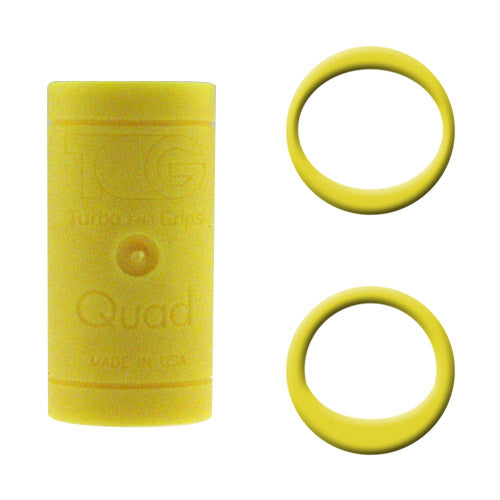 Turbo Ms Quad Soft Mesh/Oval Lift Yellow Finger Inserts Each