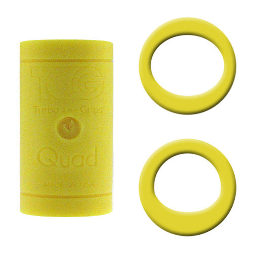 Turbo Quad Soft Mesh/Oval Lift Yellow Finger Inserts Each