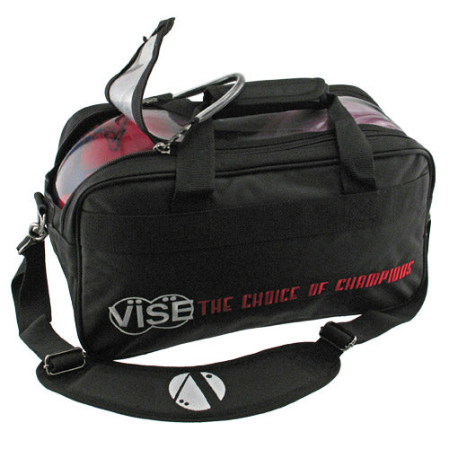 Vise 2 Ball Tote Clear Top Double