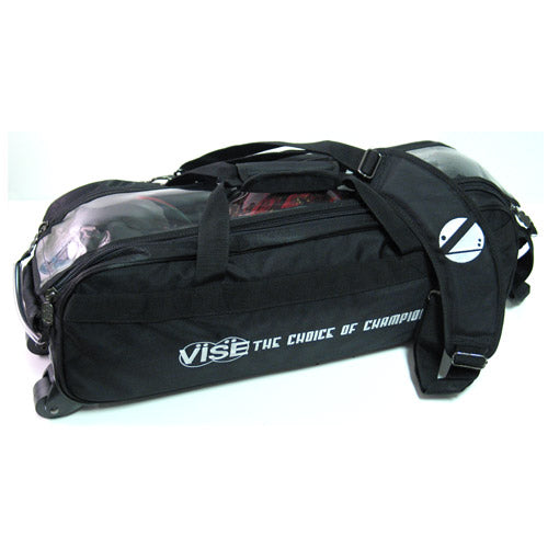 Vise 3 Ball Roller Bag Clear Top Tote