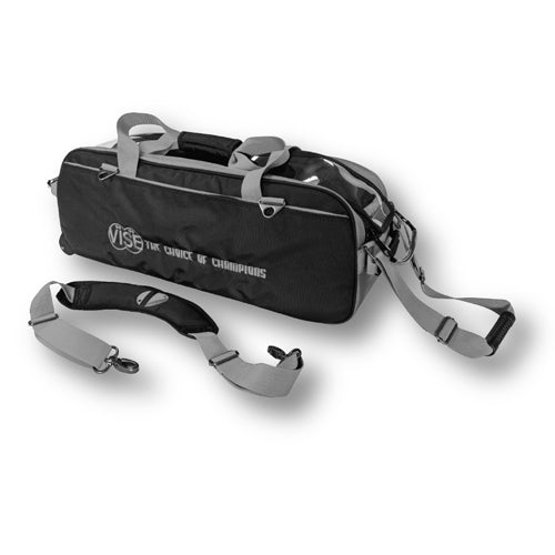 Vise 3 Ball Roller Bag Clear Top Tote