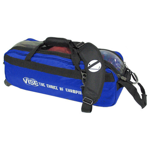 Vise 3 Ball Roller Bag Clear Top Tote
