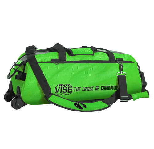 Vise 3 Ball Roller Bag Clear Top Tote