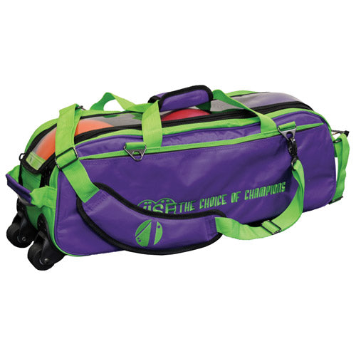 Vise 3 Ball Roller Bag Clear Top Tote