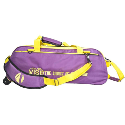 Vise 3 Ball Roller Bag Clear Top Tote