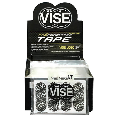 Vise Pre Cut Vise Logo Tape 3/4" 50/pkg