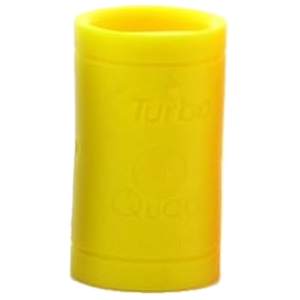 Turbo Quad Classic (Power Lift/Oval Smooth) Yellow Finger Inserts Each