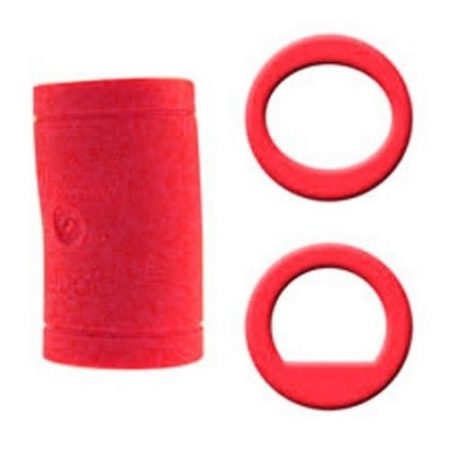 Turbo Quad Classic (Power Lift/Oval Smooth) Red Finger Inserts Each