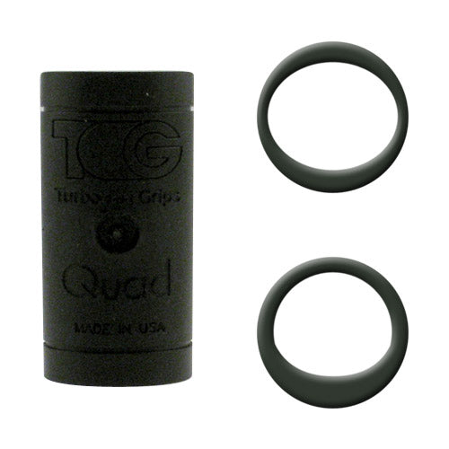 Turbo Miss Quad Soft Mesh/Oval Lift Black Finger Inserts Each (10 Pack)