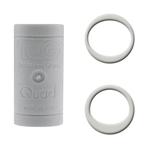 Turbo Ms Quad Soft Mesh/Oval Lift White Finger Inserts Each (10 Pack)