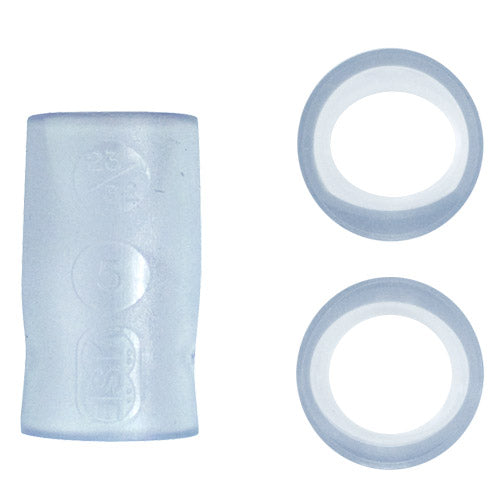 Vise Lady O/PO Clear Finger Inserts Each (10 Pack)