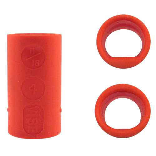 Vise Lady P/O Orange Finger Inserts Each (10 Pack)