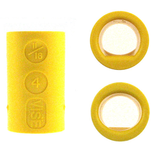 Vise P/O Yellow Finger Inserts Each (10 Pack)