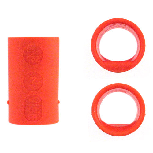 Vise P/S Orange Finger Inserts Each (10 Pack)