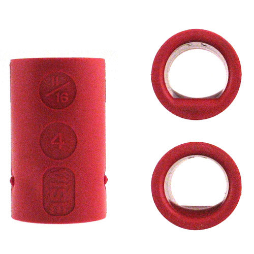 Vise P/S Red Finger Inserts Each (10 Pack)
