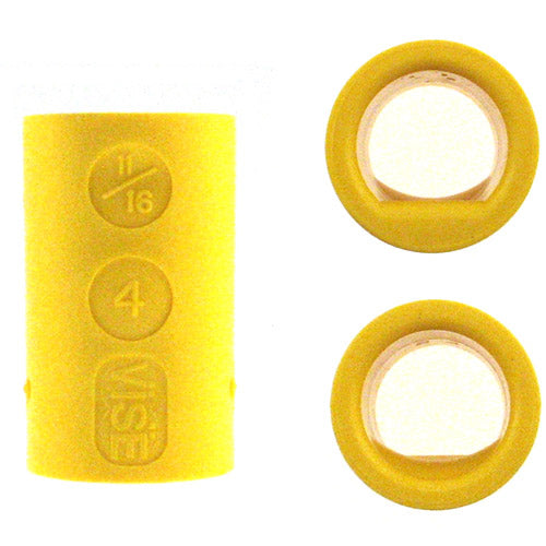 Vise P/S Yellow Finger Inserts Each (10 Pack)