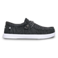 Brunswick Hero Black Knit Men's Bowling Shoes
