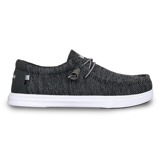 Brunswick Hero Black Knit Men's Bowling Shoes