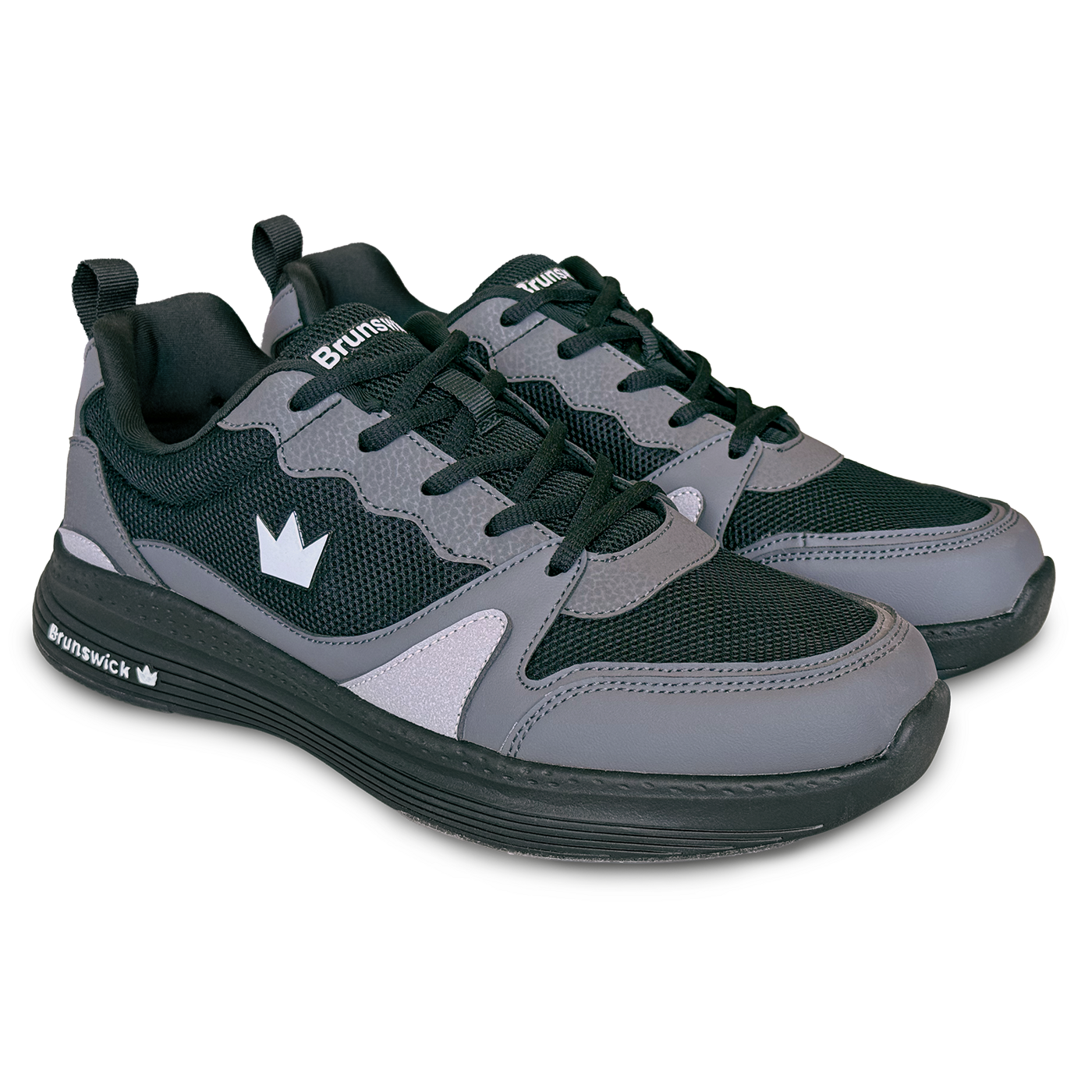 Brunswick Outback Black/Grey Men's Bowling Shoes