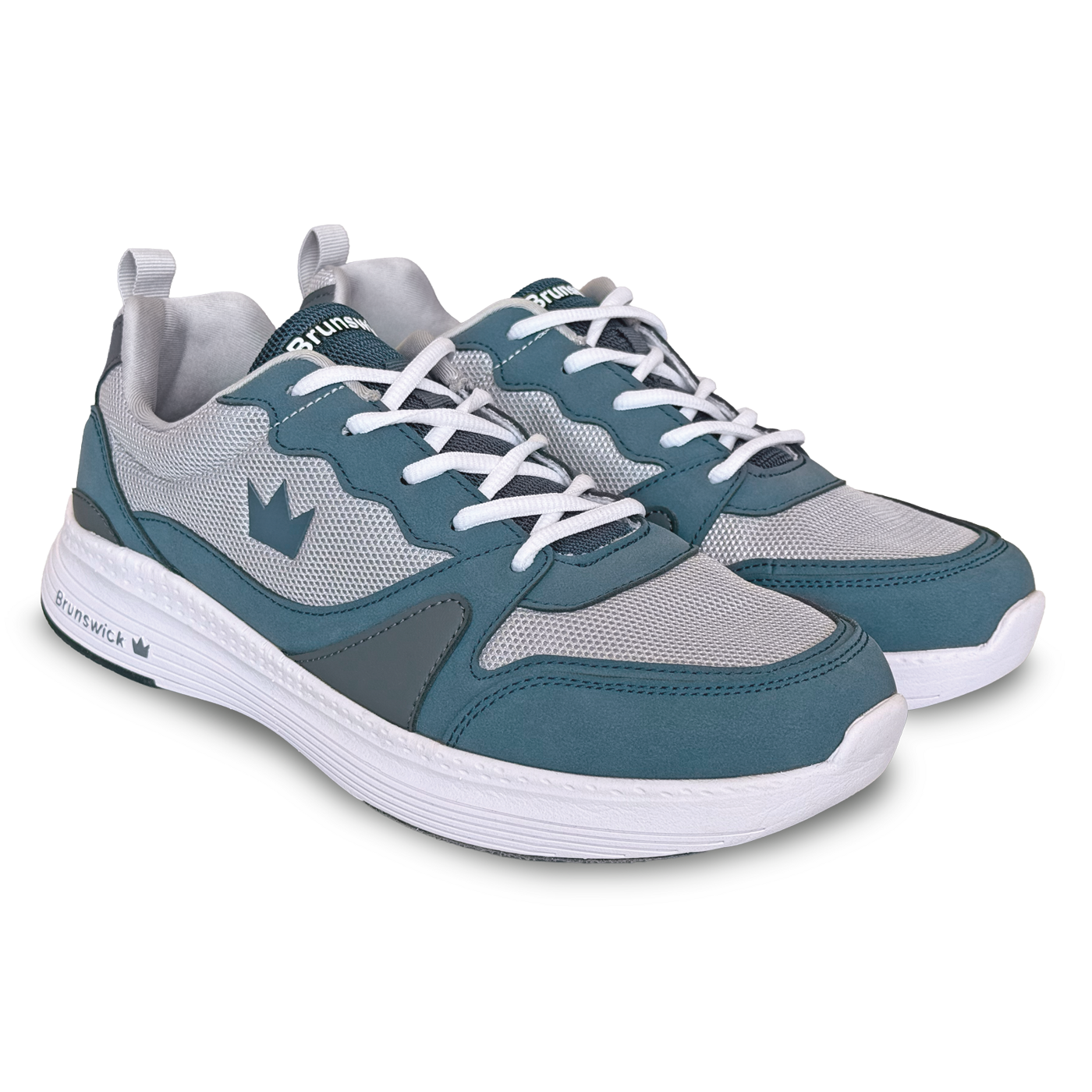 Brunswick Outback Grey/Blue Men's Bowling Shoes