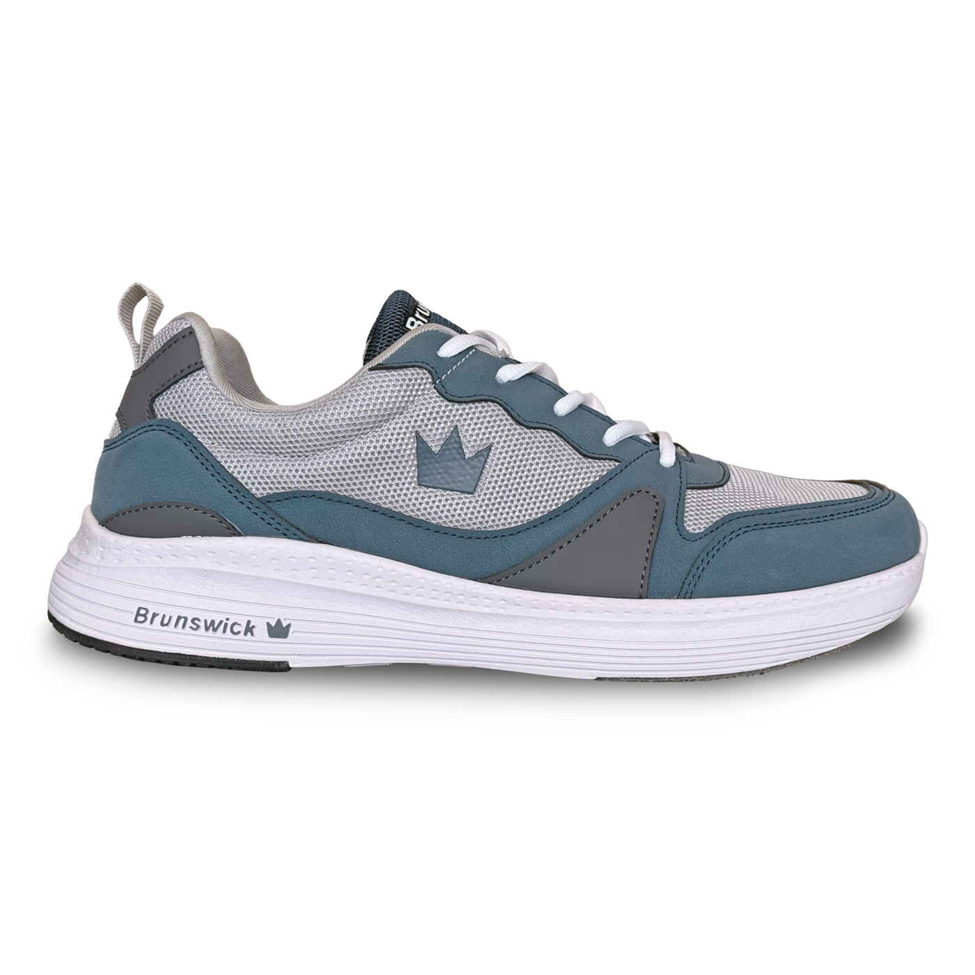 Brunswick Outback Grey/Blue Men's Bowling Shoes