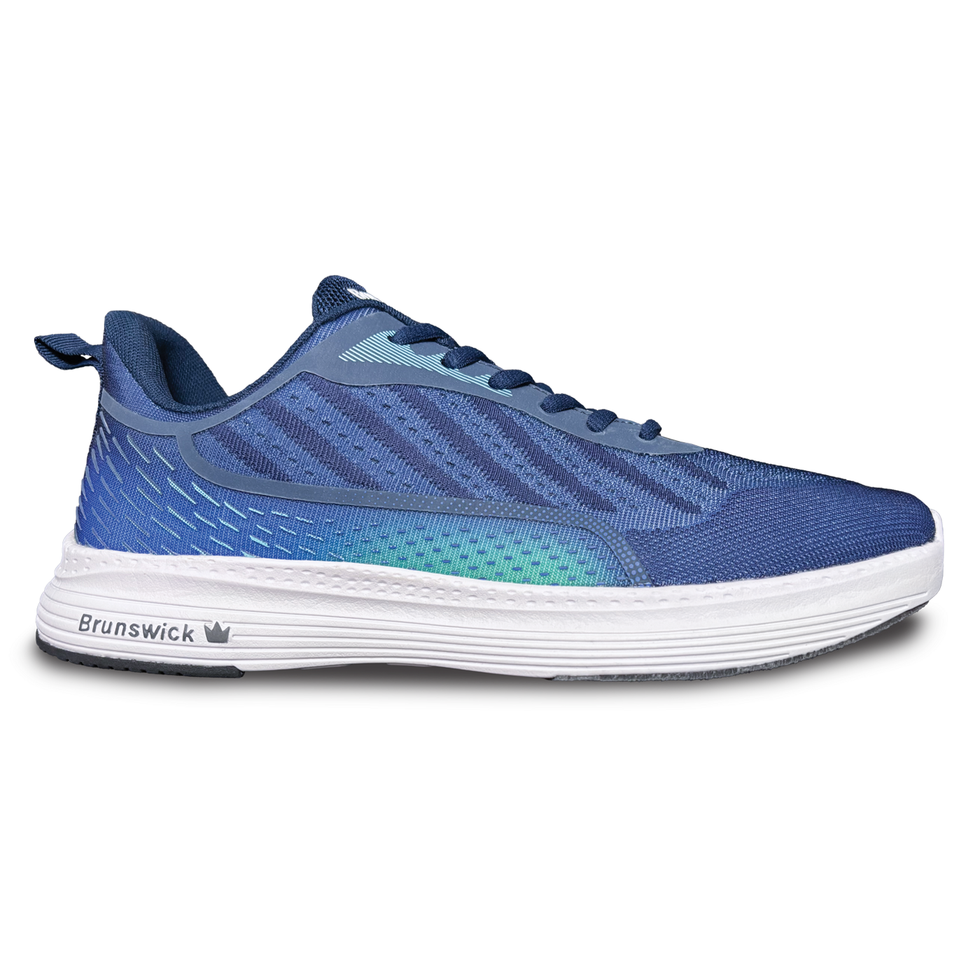 Brunswick Prism Blue Men's Bowling Shoes
