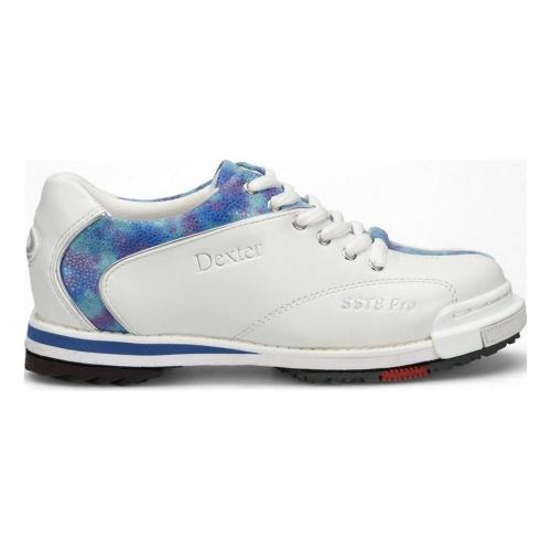 SST8 Pro White/Blue Tie Dye Bowling Shoe