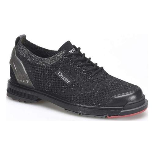 THE 9 Knit ST Black/Silver Bowling Shoe