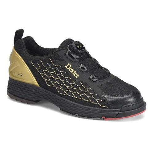 THE c9 Knit BOA Black/Gold Bowling Shoe